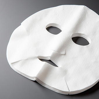 不織布のフェイスパック